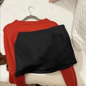 Free people mini skirt.